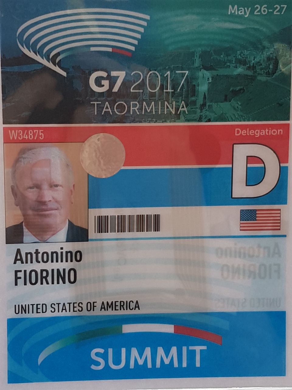 Presenza G7 Taormina 2017